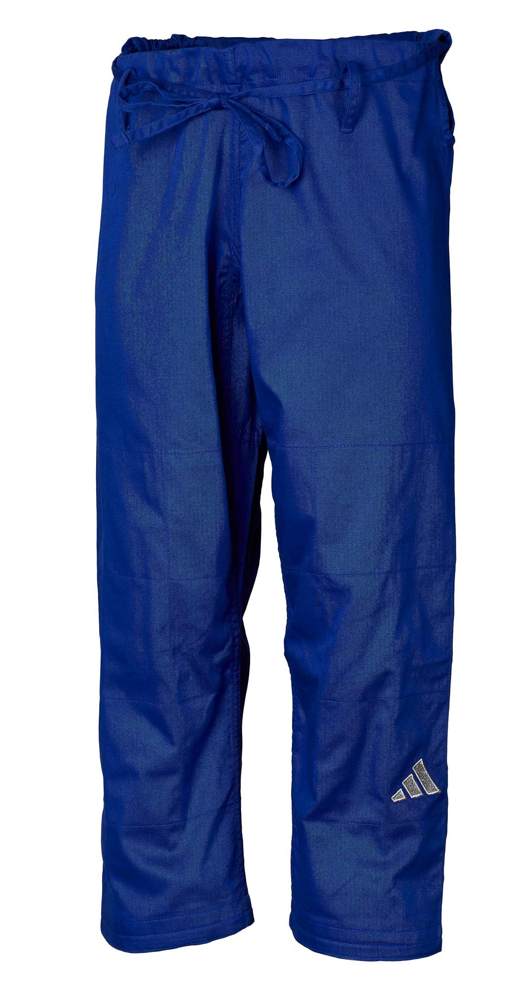 adidas Judo-Anzug Contest blau/silberne Streifen, J650B
