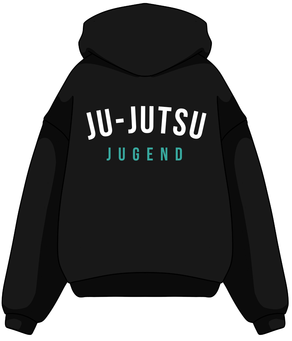 hoodie, pulli, kapuzenpullover, ju-jutsu, jugend