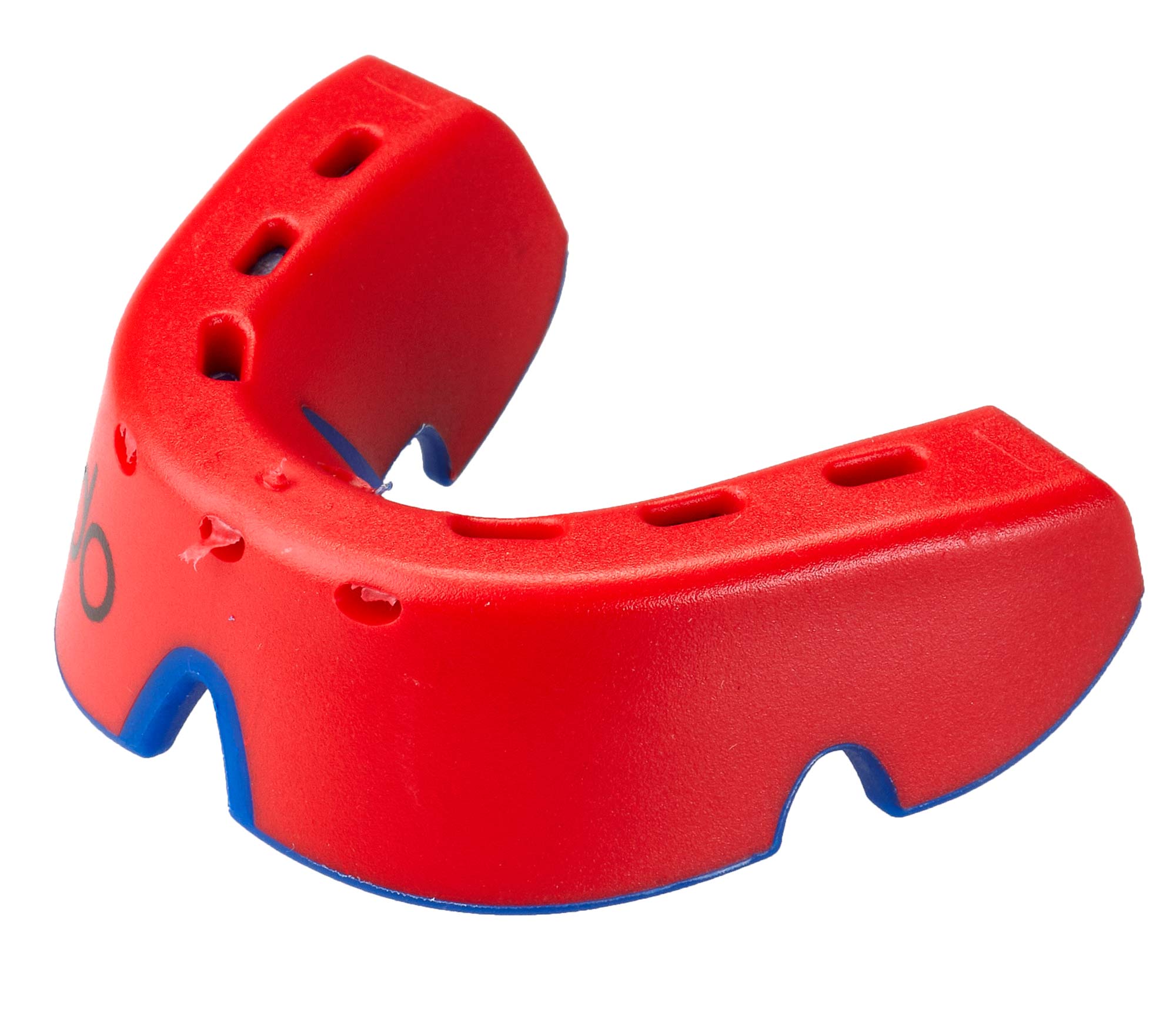 OPRO Zahnschutz Junior Silver - Red/Blue