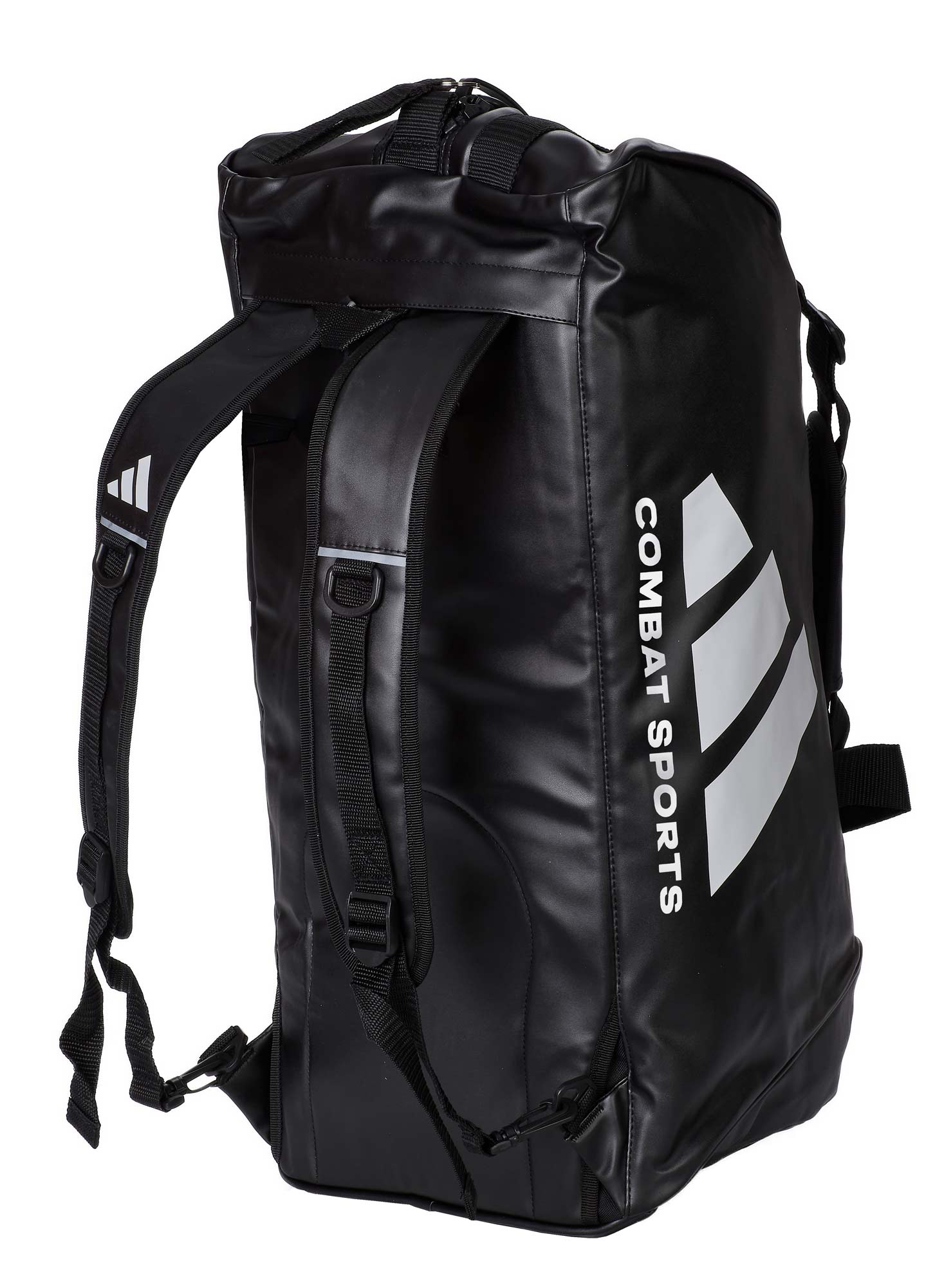 adidas 2in1 Bag Combat Sports black/white PU, adiACC051