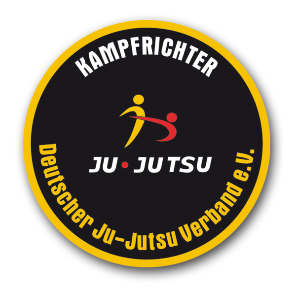 Patch, Logo, Kreis, Schwarz, Gelb
