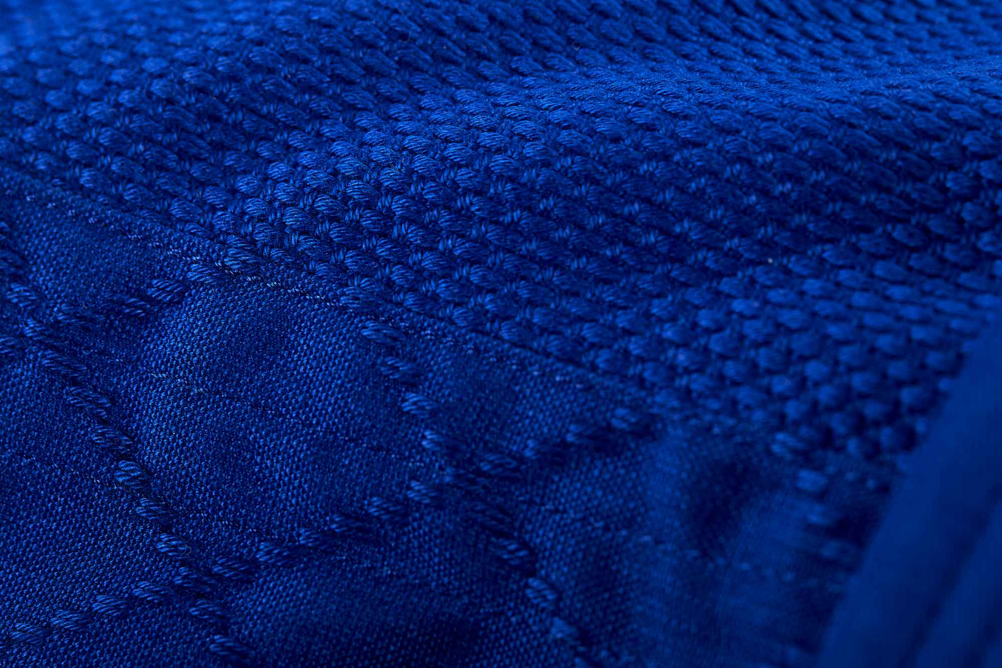 adidas Judo-Anzug Contest blau/silberne Streifen, J650B