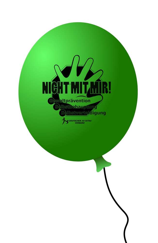 DJJV Luftballon "Nicht mit mir!"