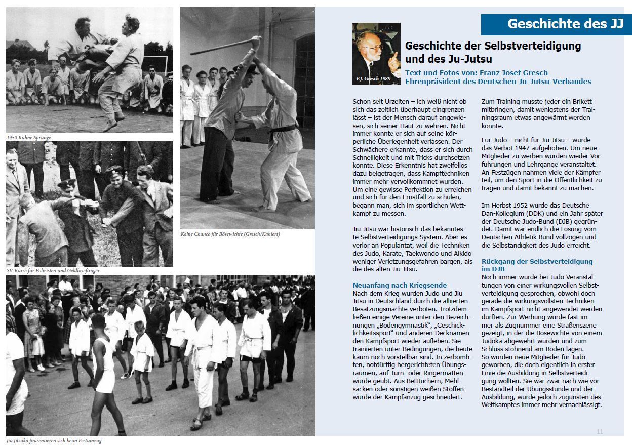 Buch "50 Jahre Ju-Jutsu in Deutschland - die Chronik"