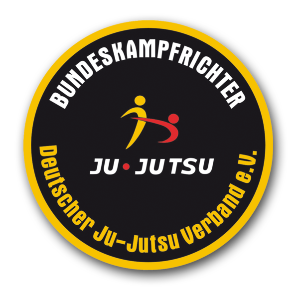 patch, logo, round, black, yellow