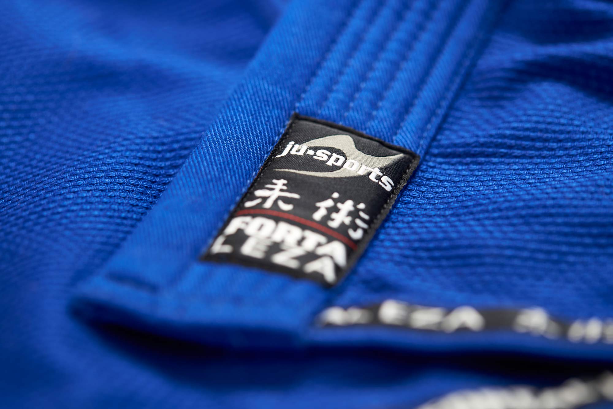 BJJ Starter Gi Fortaleza blau + BJJ Gürtel weiß