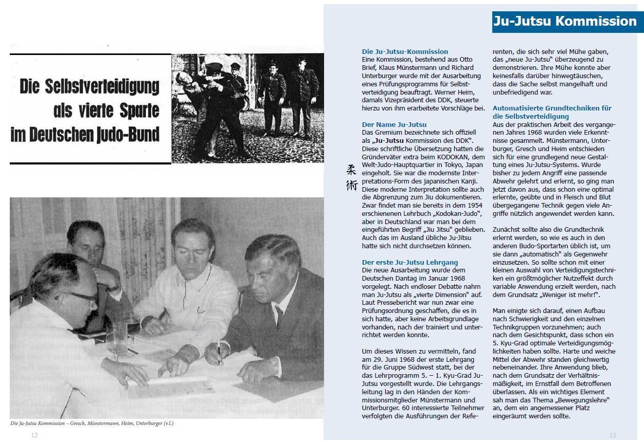 Buch "50 Jahre Ju-Jutsu in Deutschland - die Chronik"