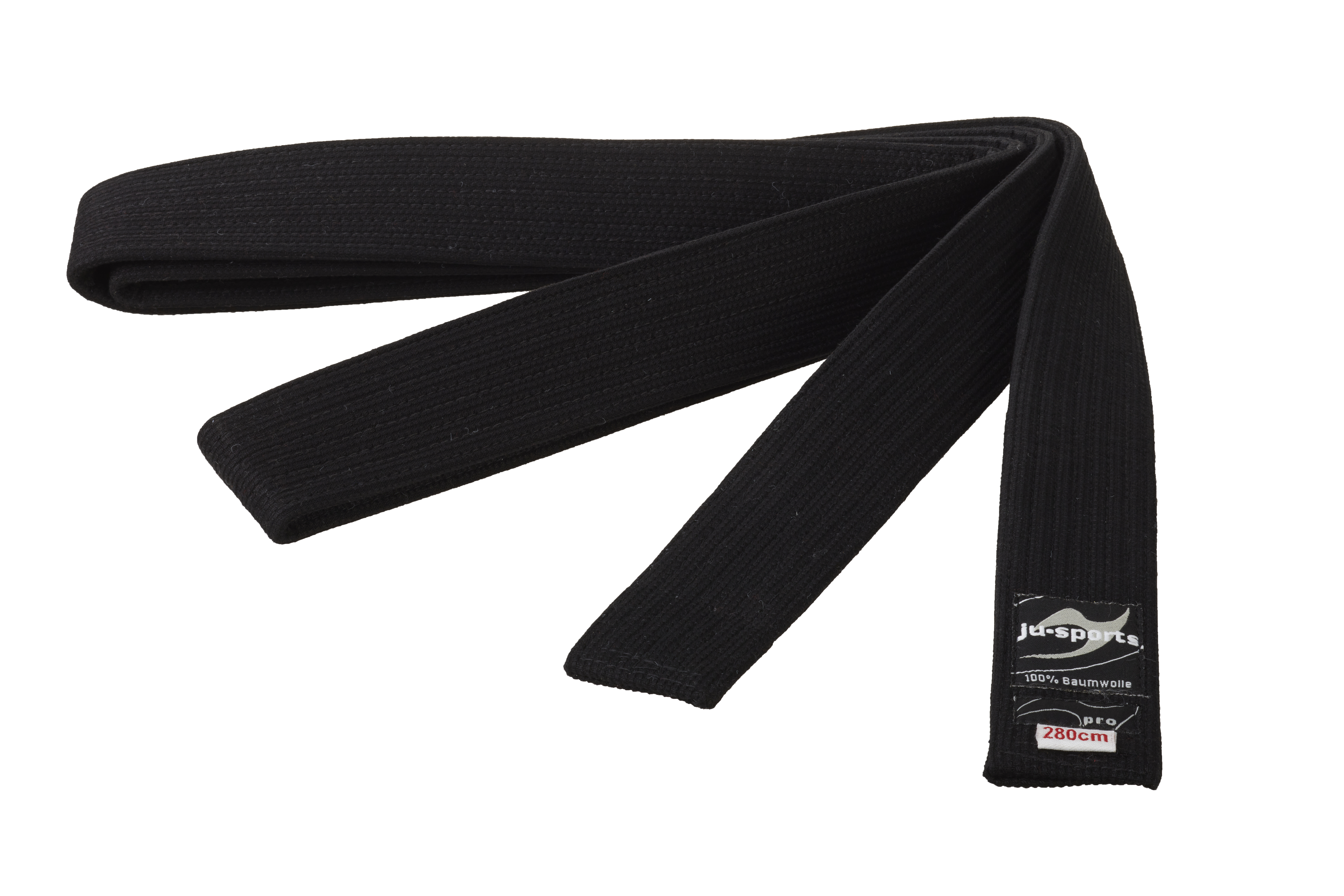 Premium Gürtel pearl schwarz 5 cm