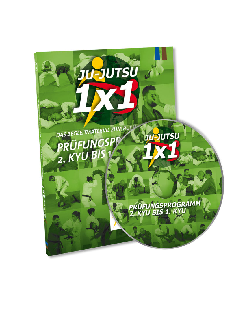 Jiu-Jitsu, 1x1, Prüfungsprogramm, Buch, CD/DVD